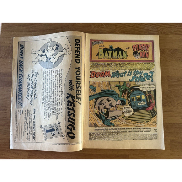 DC Comics, Batman Teen Titans# 83 & Batman Plastic Man #76/ .12 issues 1960s VTG - Picture 4 of 8